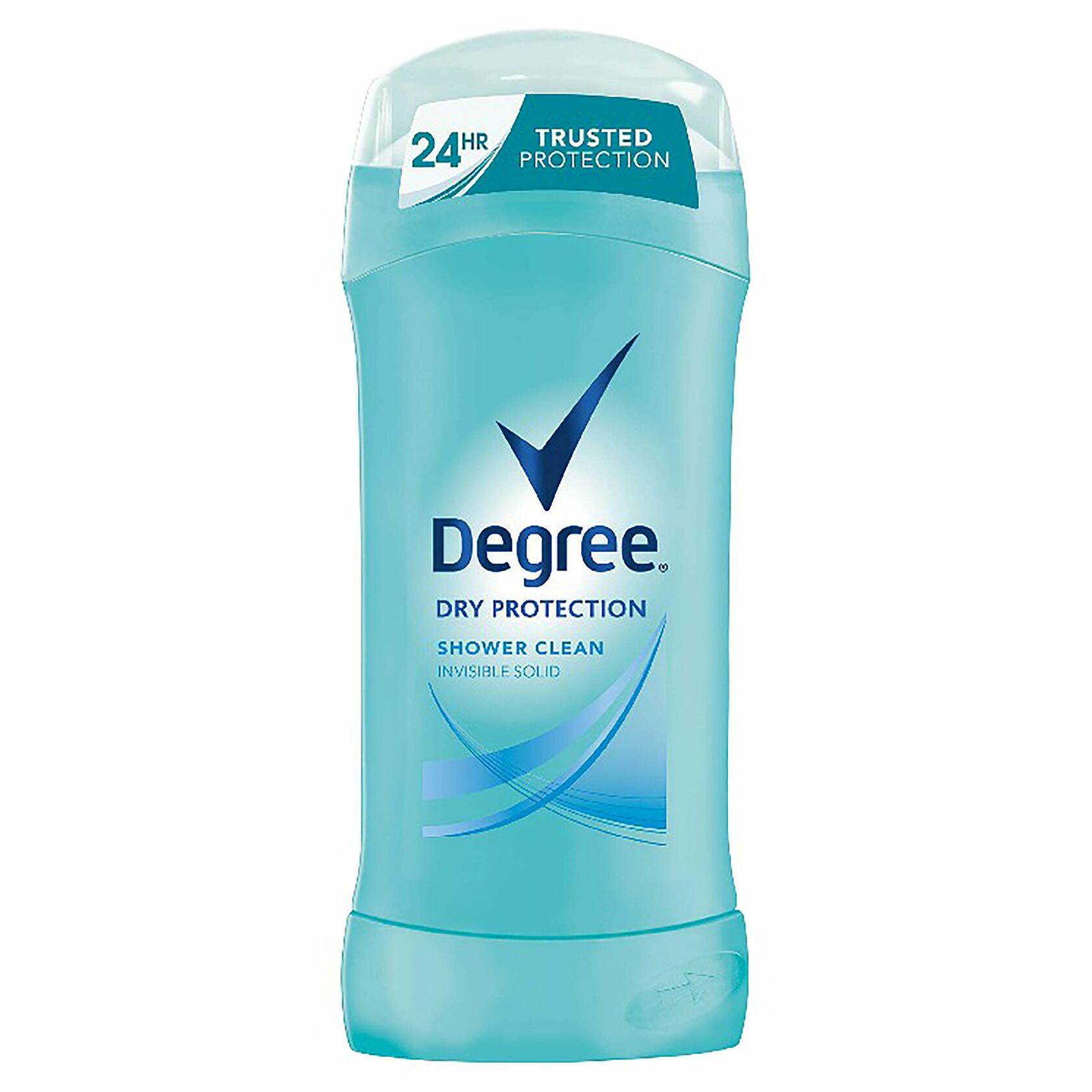 Degree Antiperspirant Deodorant Shower Clean 2.6oz 48 Hour Protection New