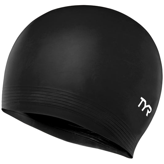 TYR Latex Swim Cap, One Size, Lightweight, Unisex, Hair Protection