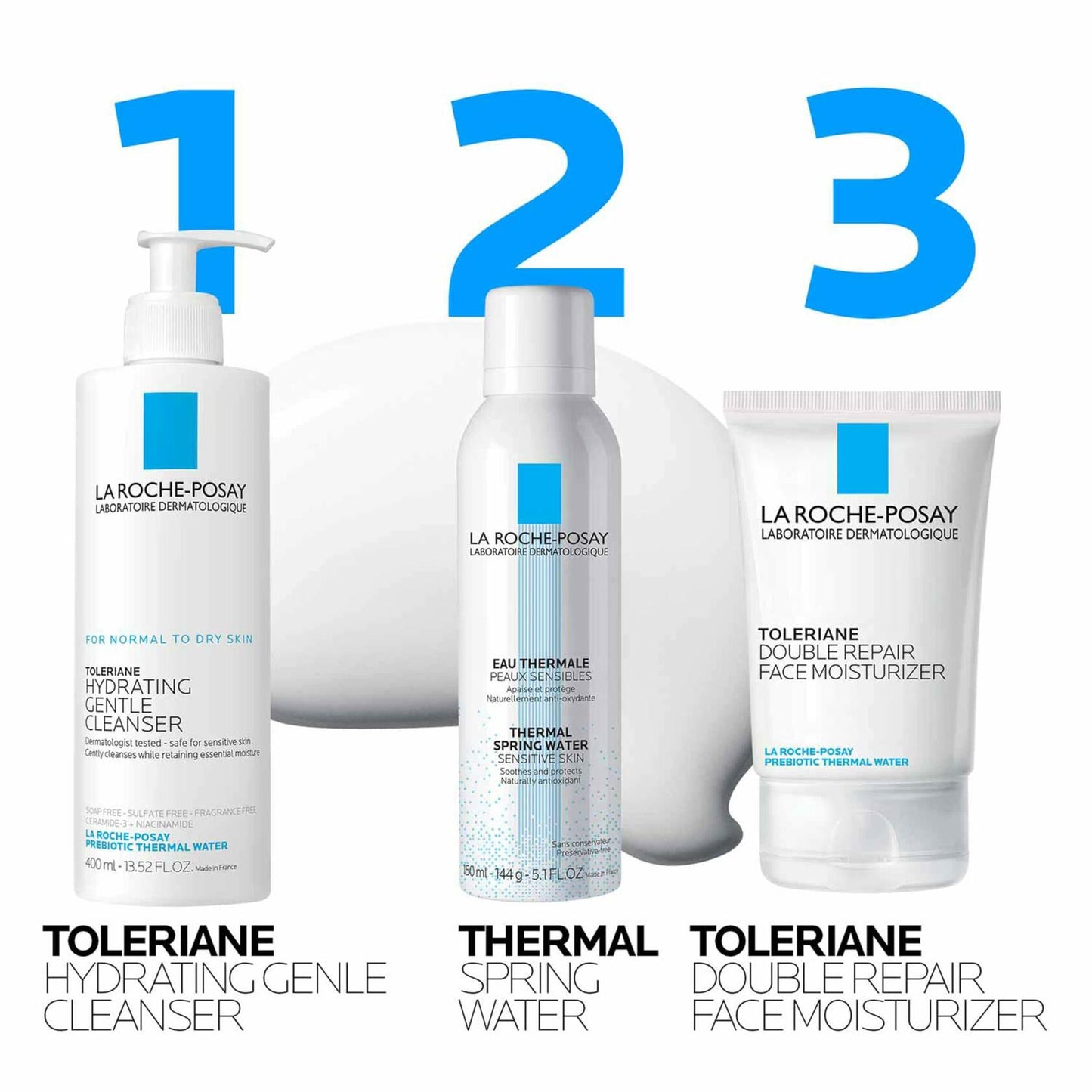 La Roche-Posay Toleriane Hydrating Gentle Face Cleanser 200ml Fragrance Free