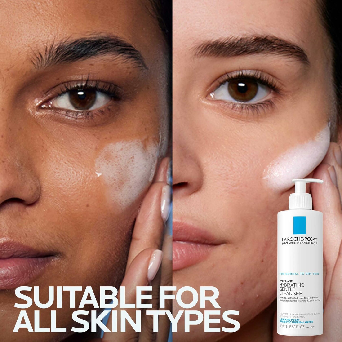 La Roche-Posay Toleriane Hydrating Gentle Face Cleanser 200ml Fragrance Free