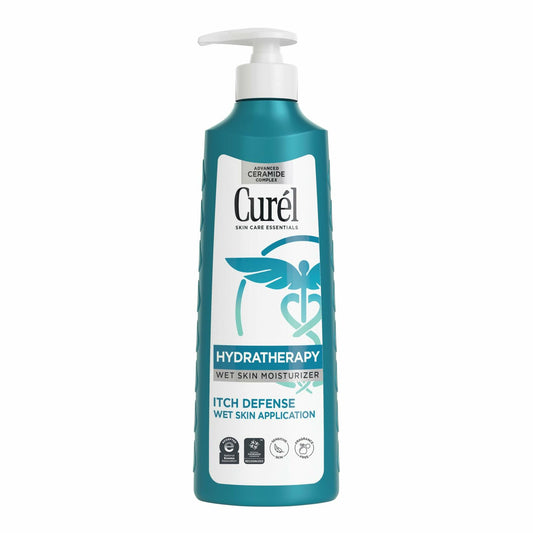 Curel Hydra Therapy Itch Defense Wet Skin Moisturizer Lotion 12oz