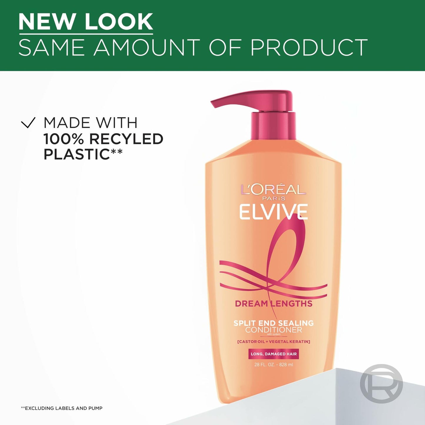 L'Oreal Paris Elvive Dream Lengths Super Detangling Conditioner 28 oz New
