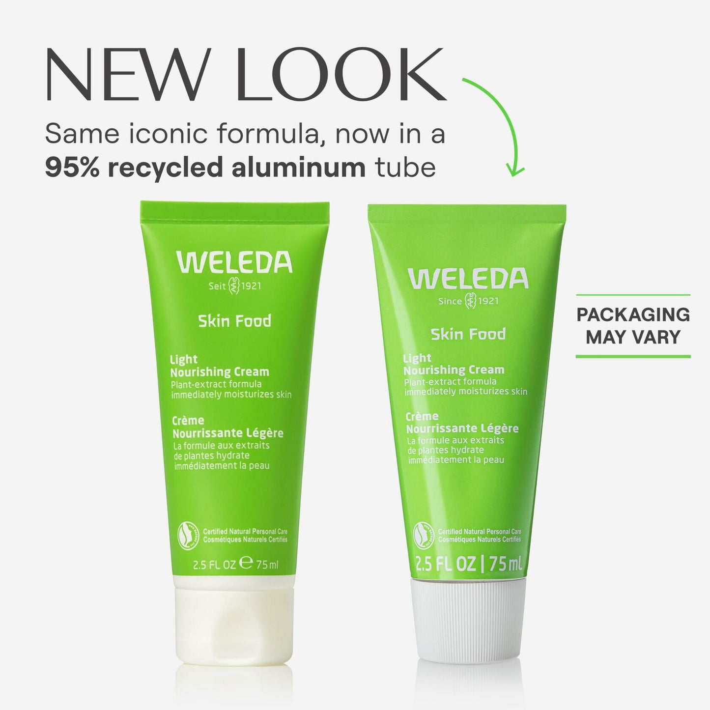Weleda Skin Food Light Nourishing Body Cream 2.5 oz Hydrating Moisturizer
