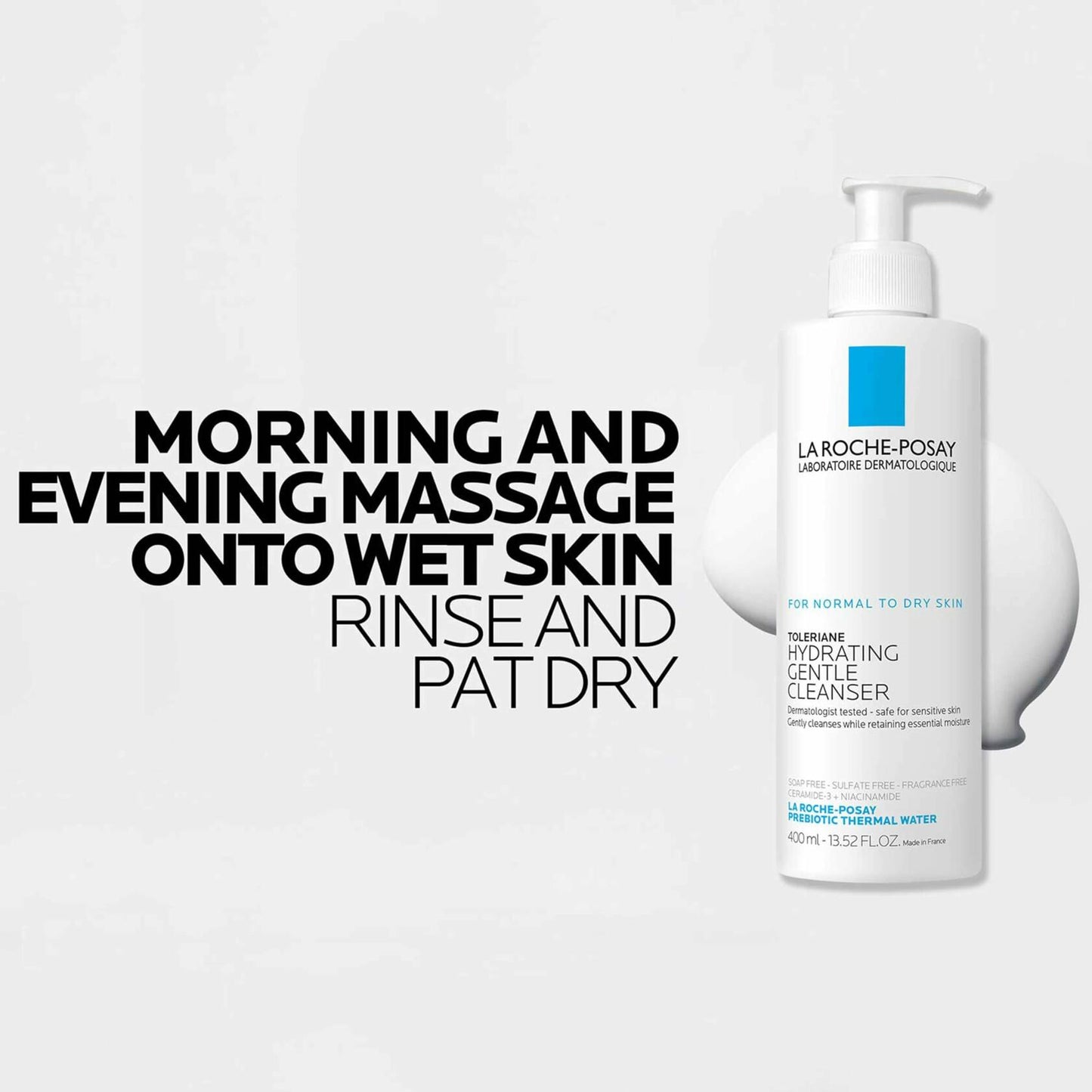 La Roche-Posay Toleriane Hydrating Gentle Face Cleanser 200ml Fragrance Free