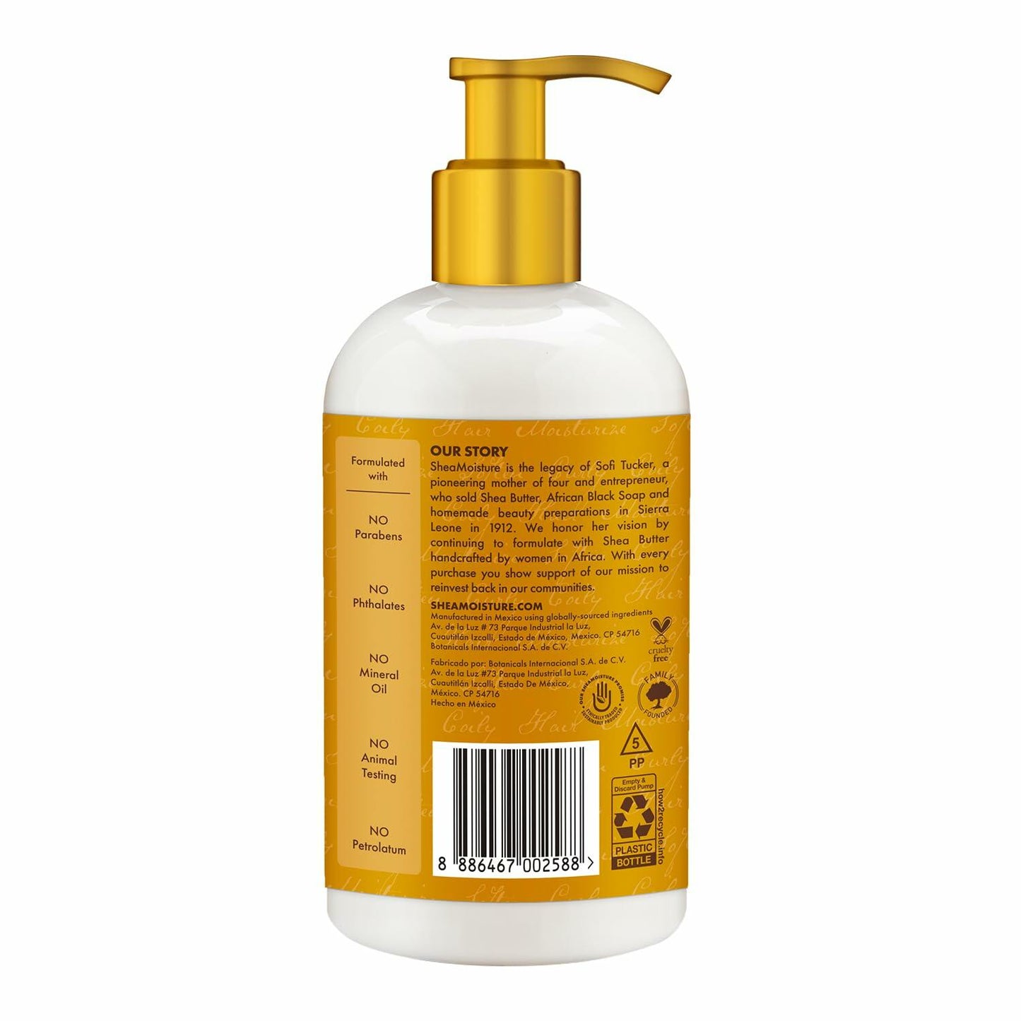 Shea Moisture Raw Shea Butter Conditioner 16oz Family Size Sulfate & Silicone