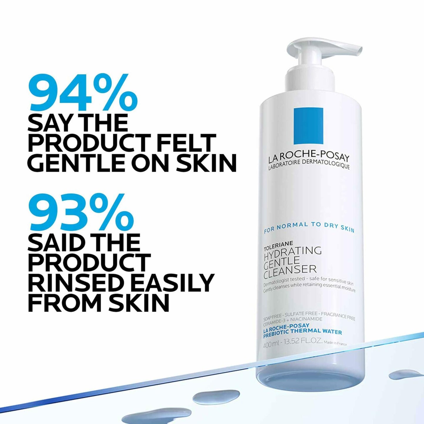 La Roche-Posay Toleriane Hydrating Gentle Face Cleanser 200ml Fragrance Free