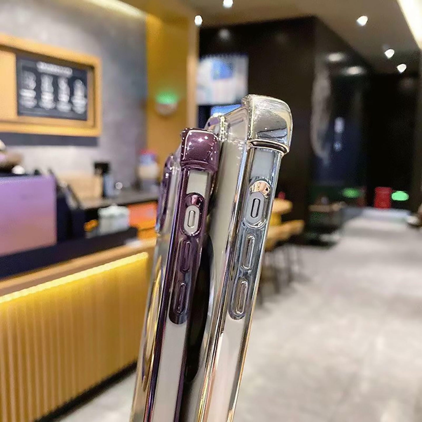 Eiyikof iPhone 11 Case Purple Magnetic Clear Shockproof Military-Grade
