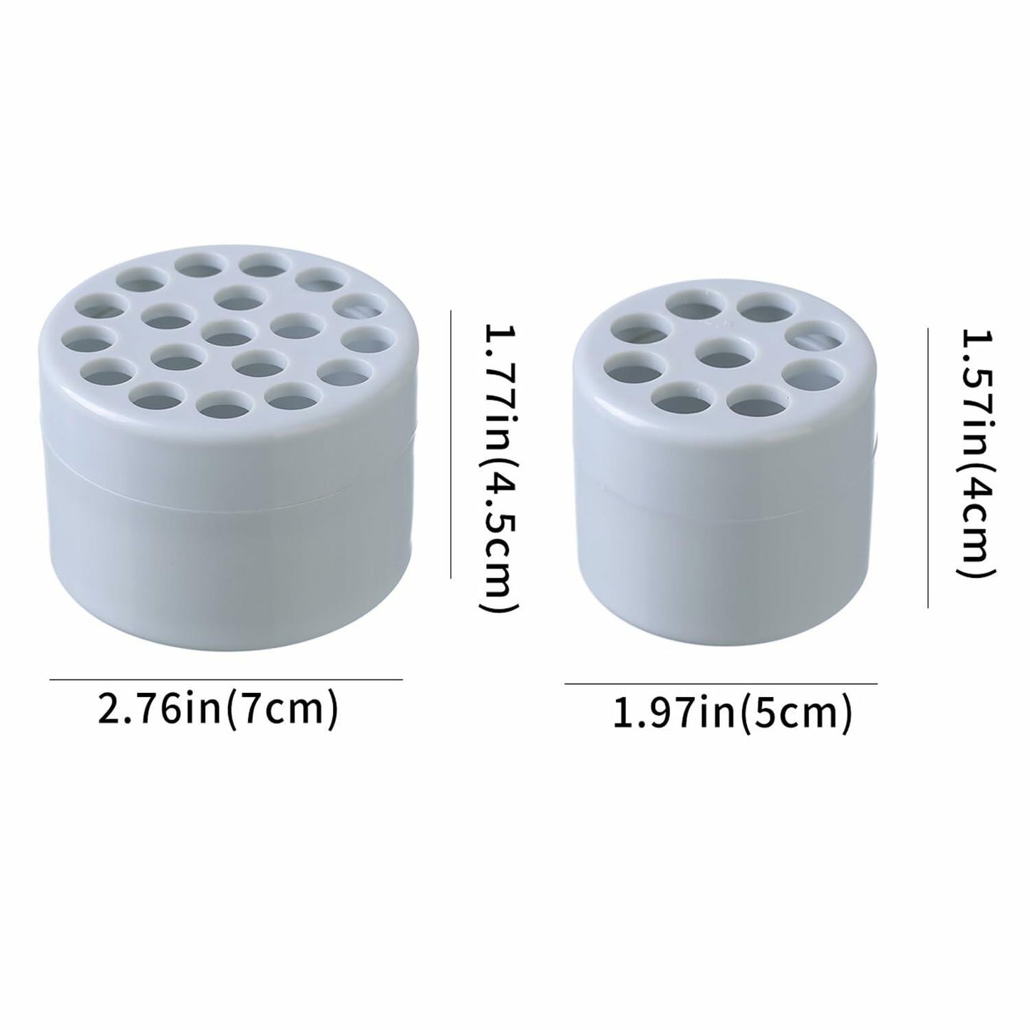 Spiral Ikebana Stem Holder Set S+L Green 2Pcs Flower Arrangement Tools