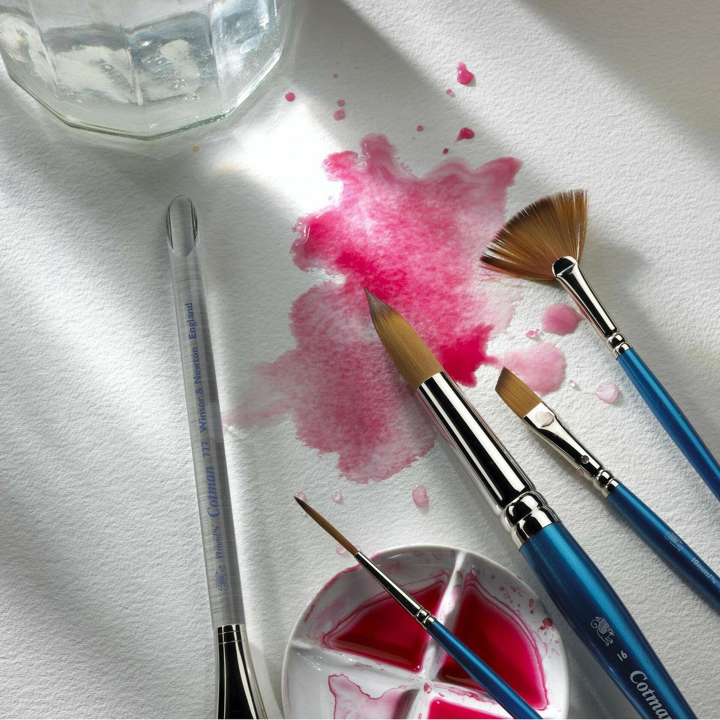 Winsor & Newton Cotman Watercolor Paint Half Pan Burnt Umber 1/2 Pan