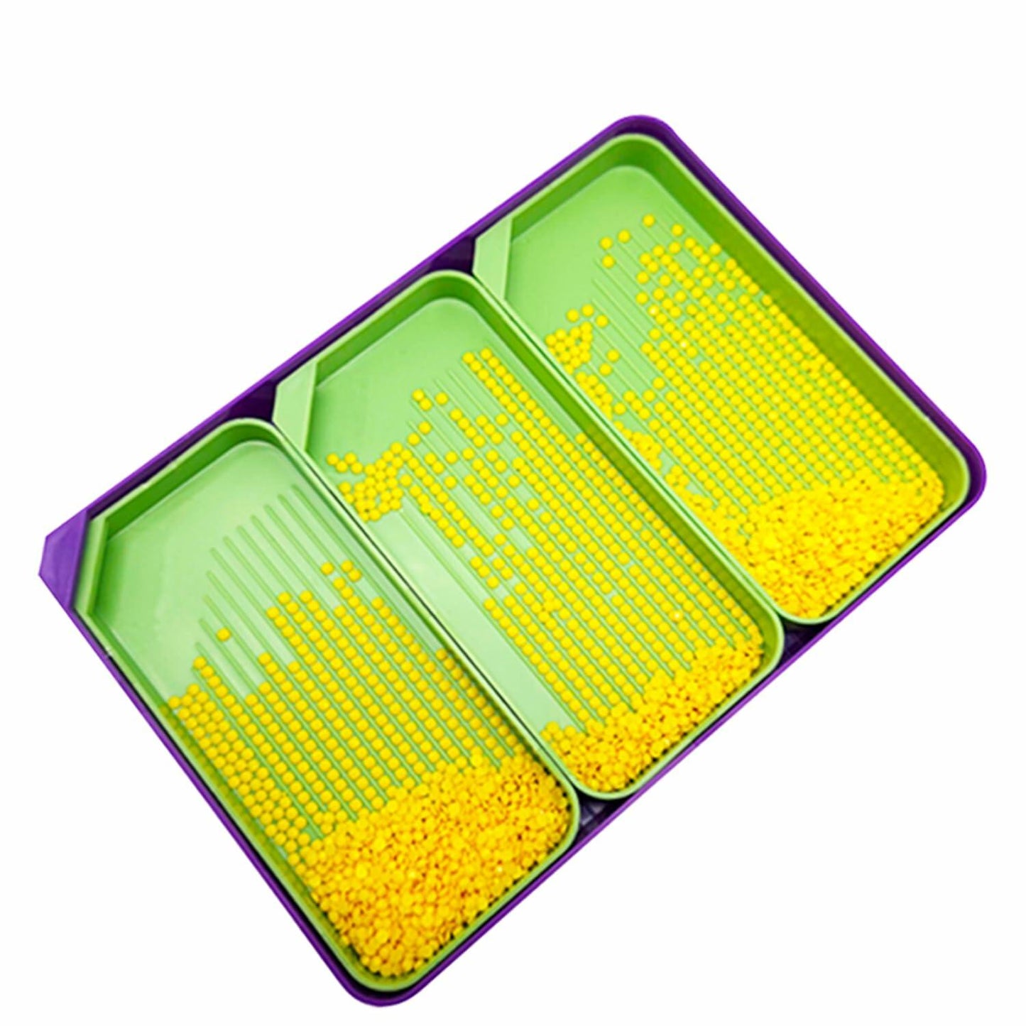 KTCLCATF 7PCS Diamond Art Tools Kit Green - Diamond Trays & Glue Accessory