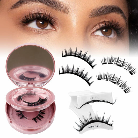 GEMERRY Magnetic Eyelashes Kit Reusable Magnetic Eyelashes with Applicator