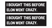 Generic Kamala Harris 2024 President Campaign Car Stickers 10 Pack Blue