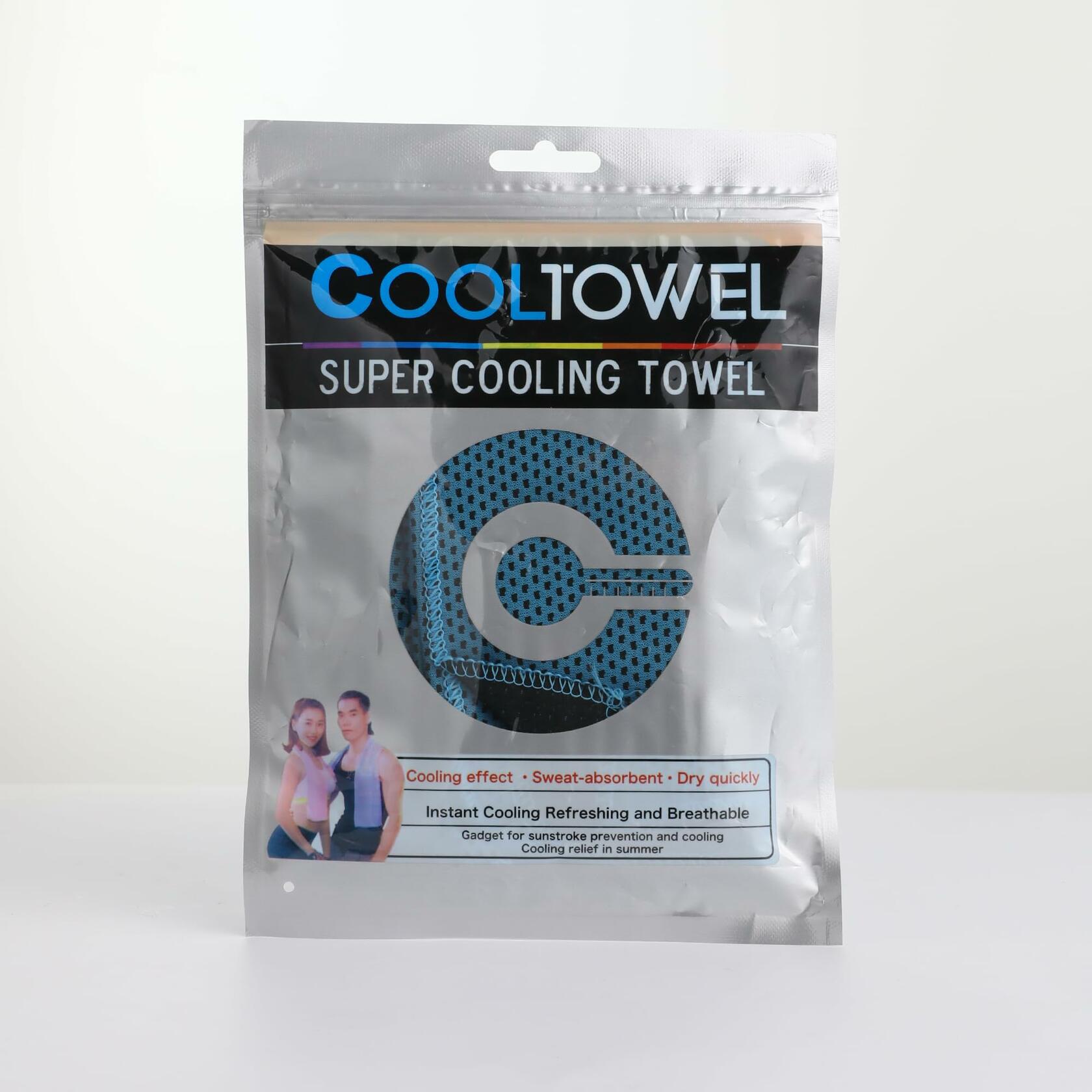 AOQING Ice Cooling Towel Neck Wrap - Quick Cool Down - Sports Gym Yoga