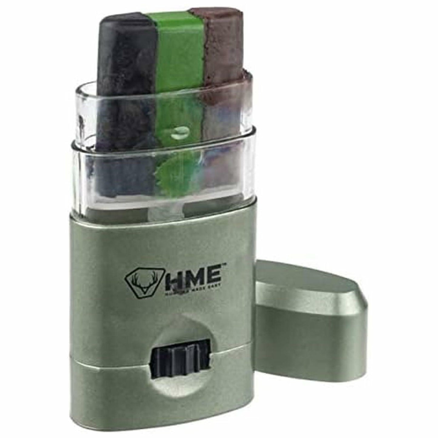 HME 3-Color Camo Face Paint Stick - Mess-Free, Long-Lasting Concealment Makeup