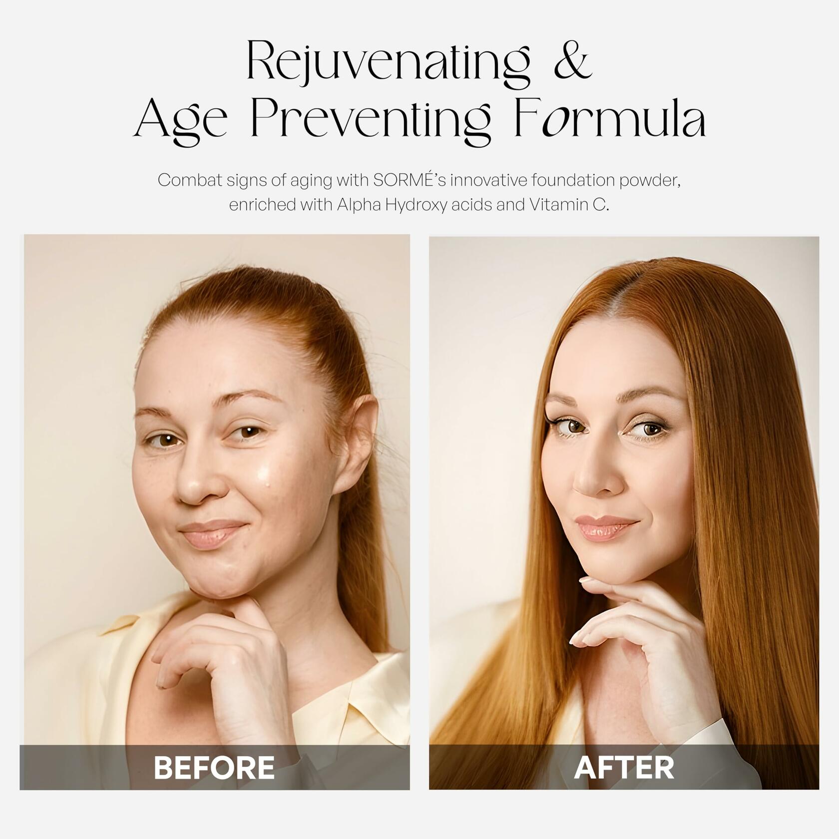 SORMÉ Wet & Dry Powder Foundation 25ml Fragrance Free Medium-Full Coverage