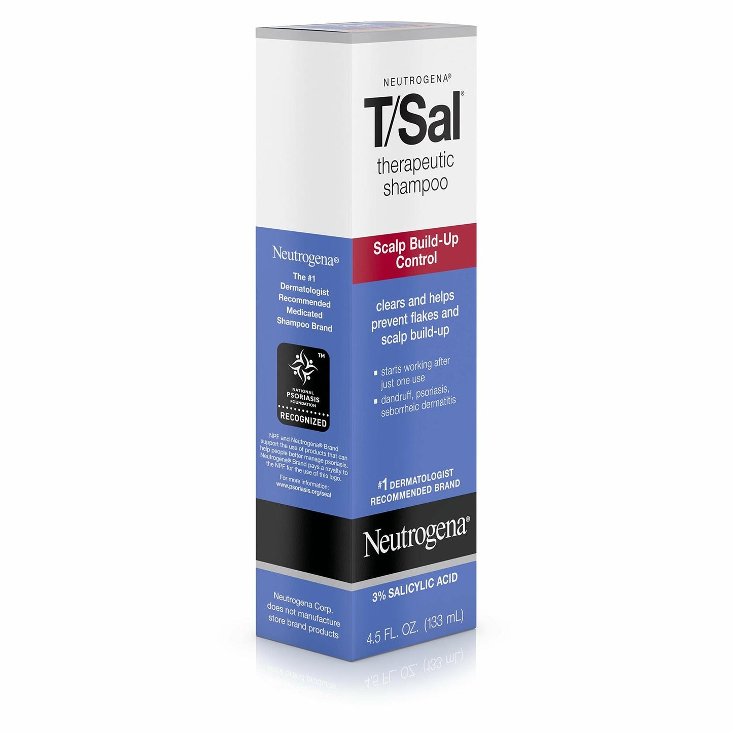 BestBy06/26 Neutrogena T/Sal Therapeutic Shampoo 4.5oz Scalp Build-Up Control