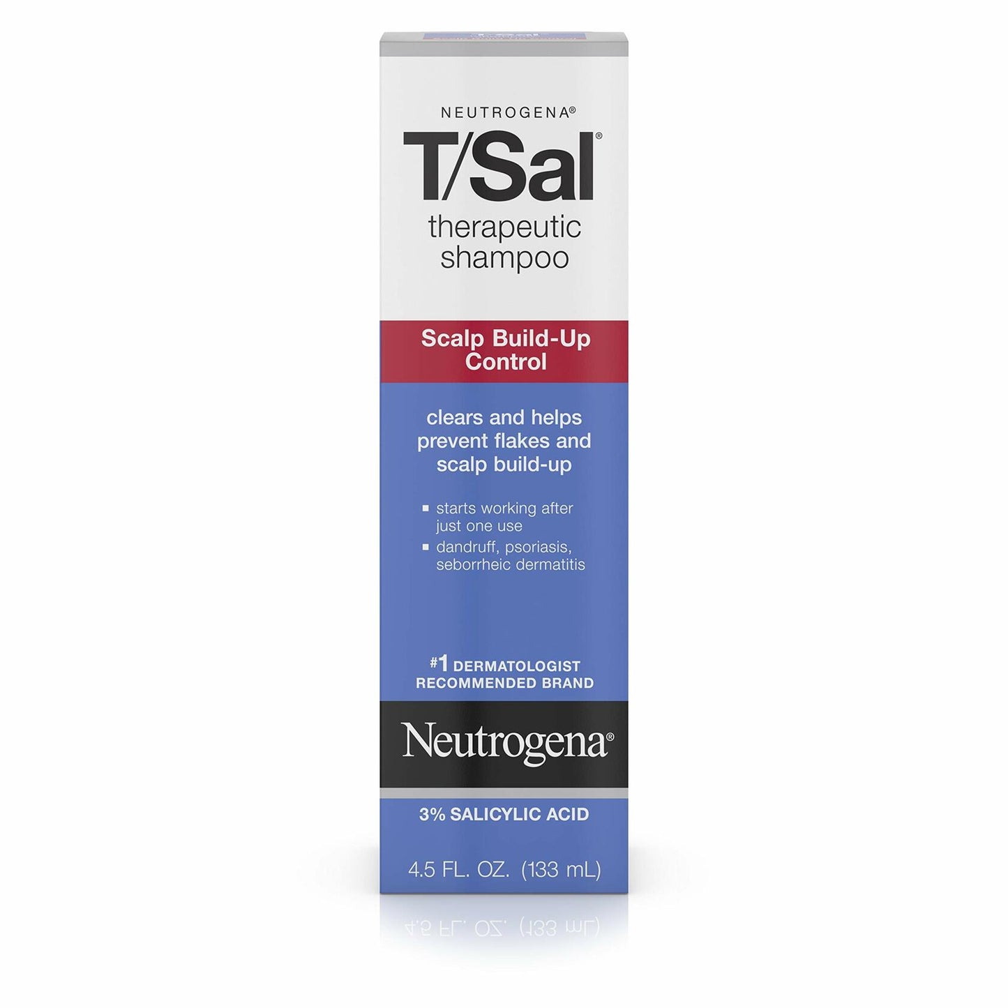 BestBy06/26 Neutrogena T/Sal Therapeutic Shampoo 4.5oz Scalp Build-Up Control