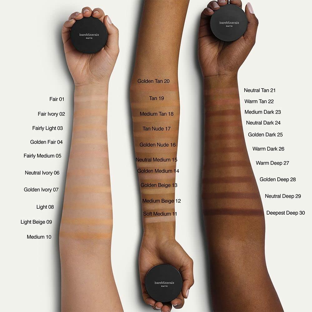 bareMinerals Original Matte Loose Mineral Foundation SPF 15 0.28oz Vegan New