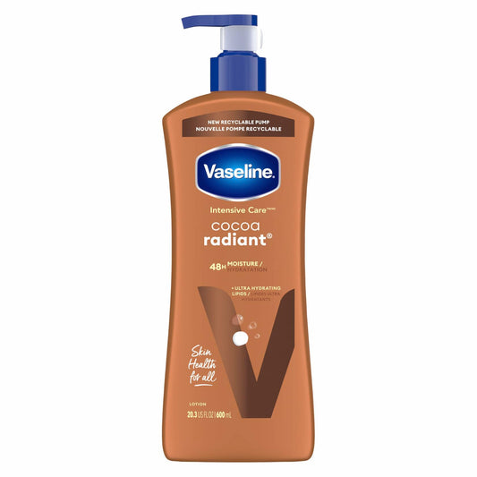 Vaseline Intensive Care Cocoa Radiant Body Lotion 20.3 oz - Ultra Hydrating