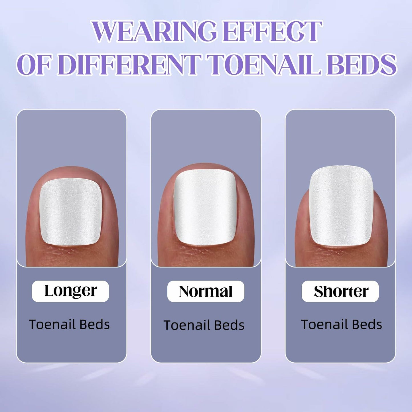 Sharp 300PCS Square Toe Nail Tips Full Cover Soft Gel 15 Sizes