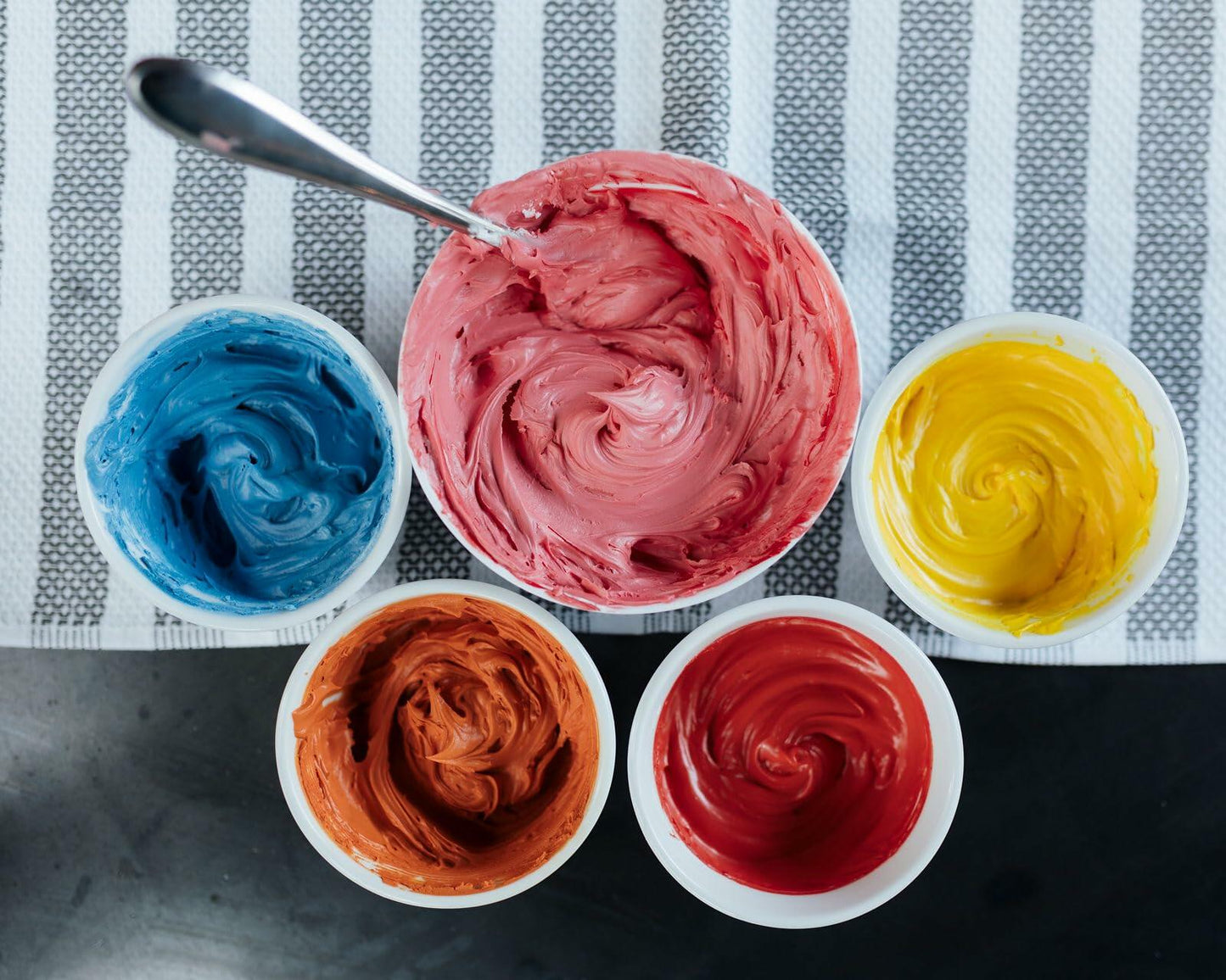 India Tree Natural Food Coloring Set 3 Colors Red Yellow Blue 1.265oz