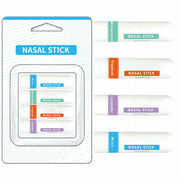 BestBy09/29 CHOVEMOAR Nasal Stick Inhaler Set of 4 Natural Mint Energy Boost