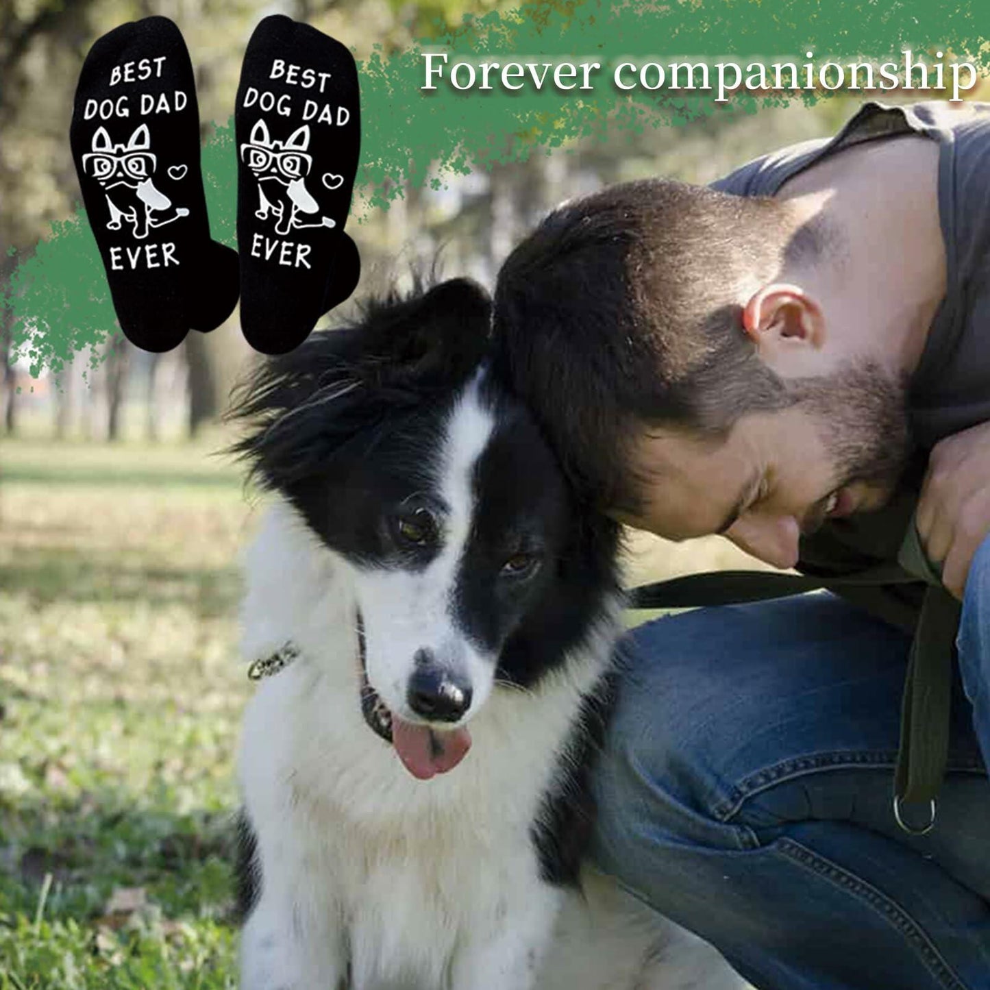 ZXGXLAW Funny Cat Dog Socks for Men Women One Size Comfortable Cute