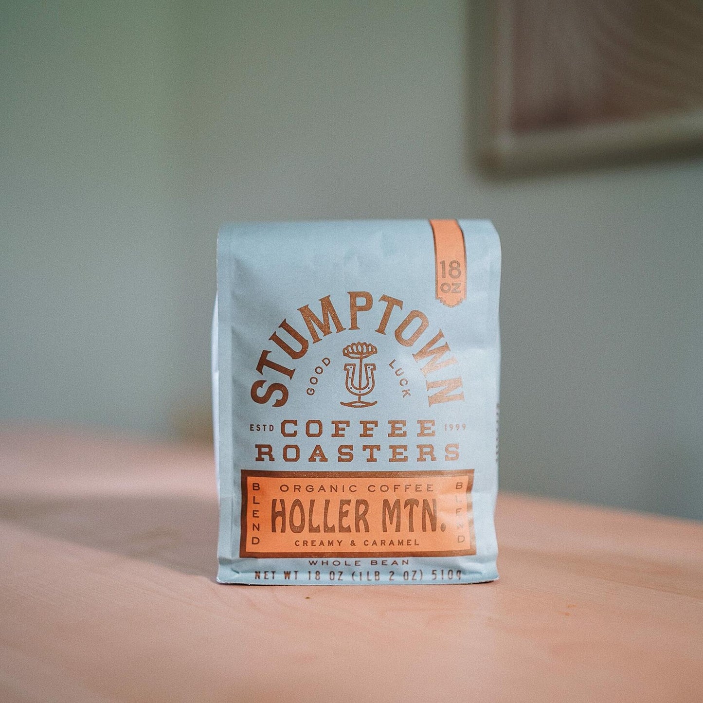Stumptown Holler Mountain Organic Whole Bean Coffee 18oz Medium Roast