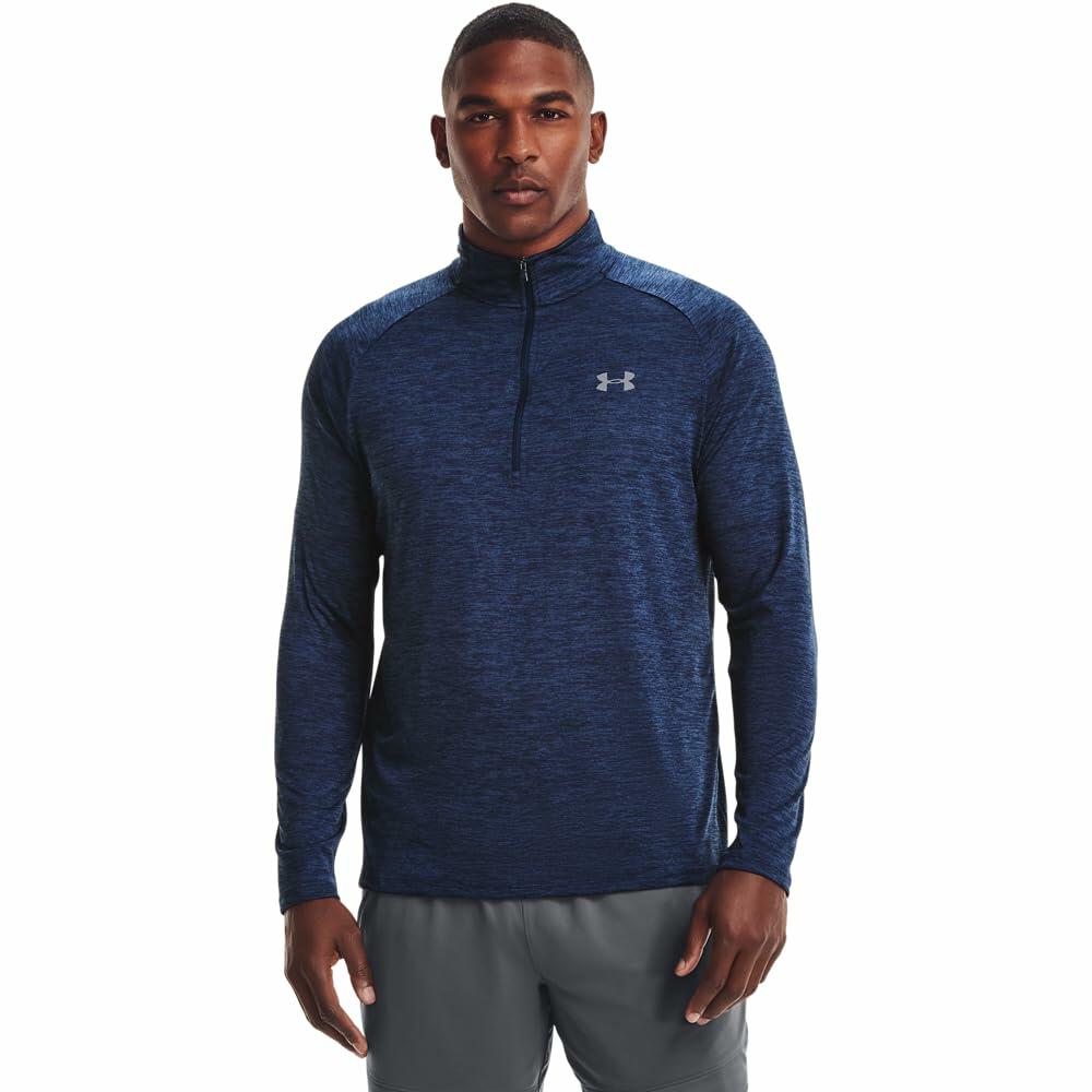 Under Armour UA Tech ½ Zip Long Sleeve Shirt 4XLT Academy Blue New