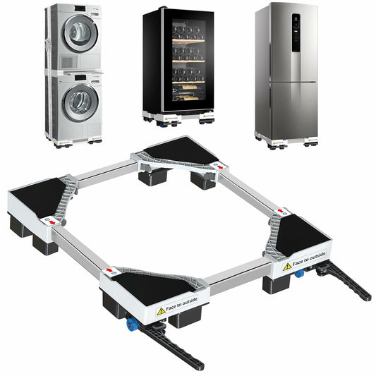 Kiss Core Mini Fridge Stand Adjustable 4"-5" Height Universal with 4 Strong Feet