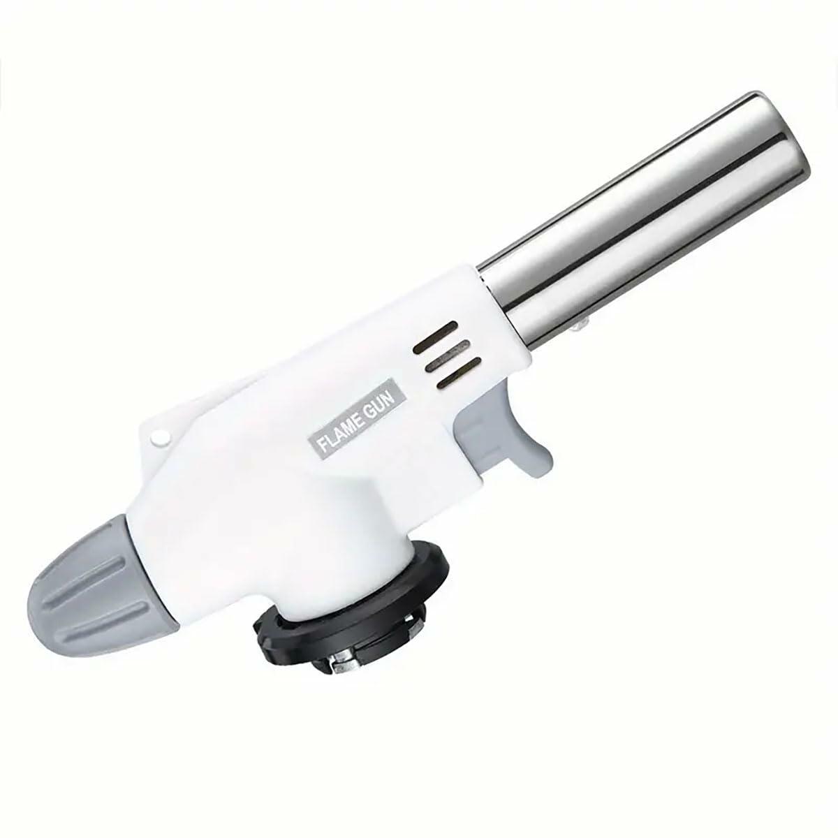 Culinary Professional Kitchen Brass Butane Torch, Adjustable Flame, New