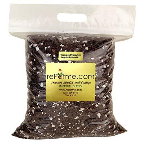 rePotme Cactus Succulent Soil Mix 2 Qt Mini Bag USA Hand Blended Potting Soil
