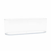 Royal Imports Acrylic Oval Flower Vase 4x12 Clear Non-Breakable Plastic
