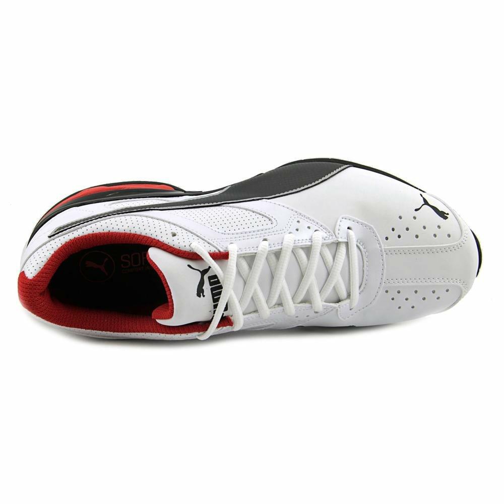 PUMA Men's Tazon 6 FM Shoes White/Silver Size 14 M Athletic Sneakers