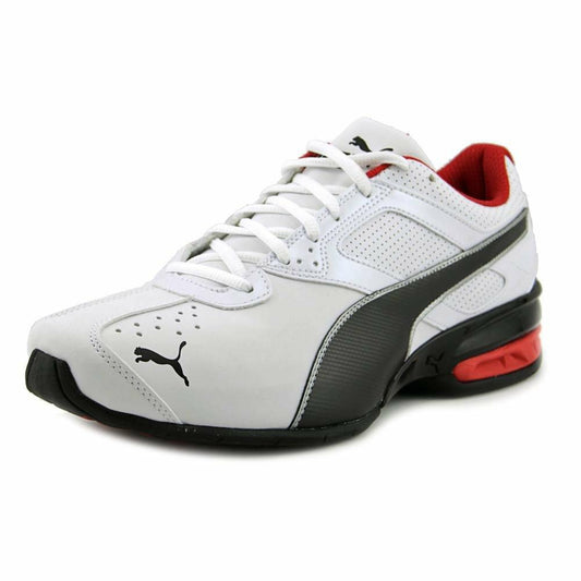 PUMA Men's Tazon 6 FM Shoes White/Silver Size 14 M Athletic Sneakers