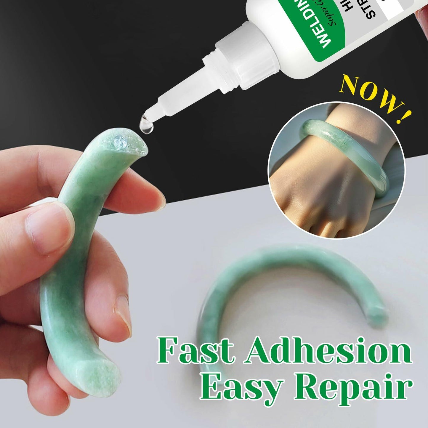 Mighty Instant Super Glue 3PCS 50g High Strength for Resin Ceramic Metal