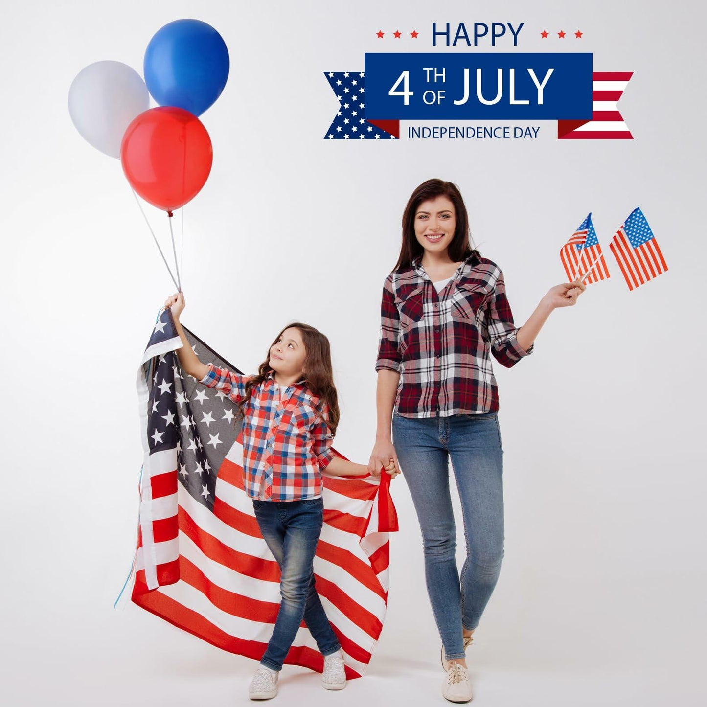30PCS Red White Blue Latex Balloons 12IN 4th of July Party Decoration