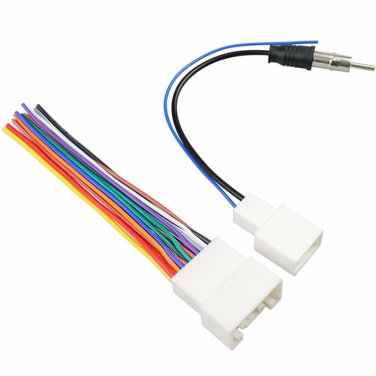 Fiegromech 20Pin Radio Wiring Harness Adapter Toyota JBL Car Stereo Plug