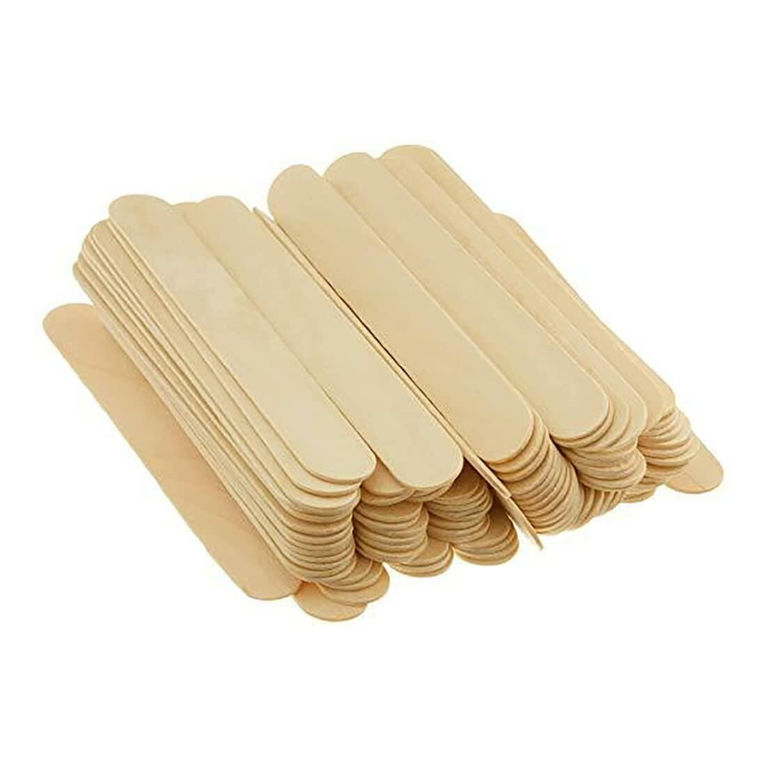 ForPro Professional Wood Applicators 6" Large Wax Sticks 500 Count Non-Sterile