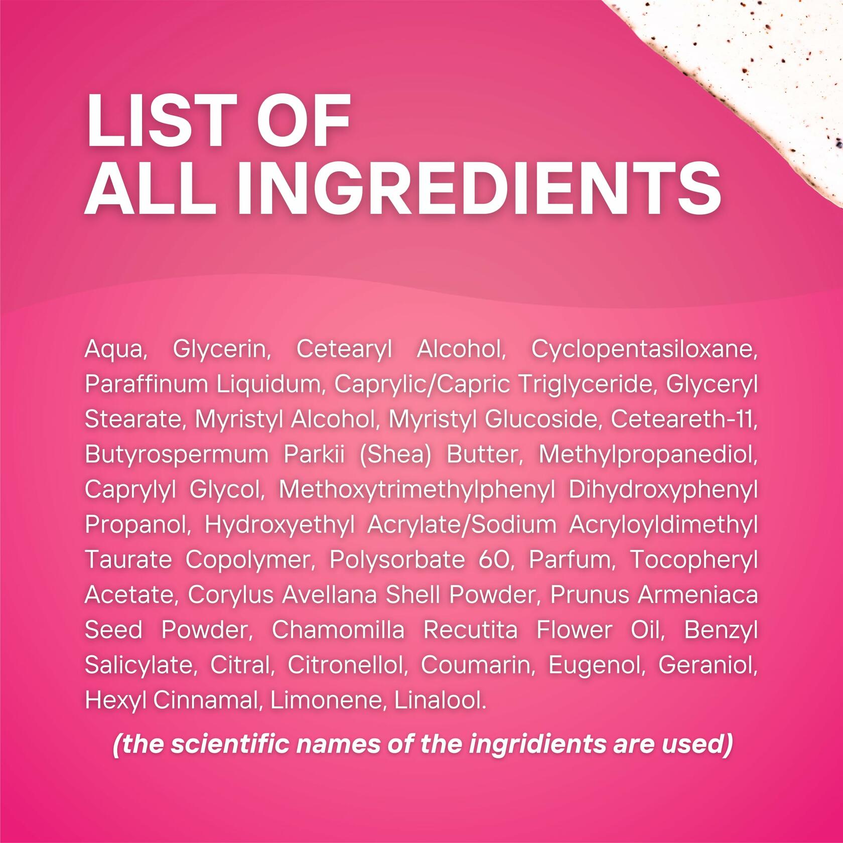 Oriense Body Scrub 16.9oz Spring Flowers Chamomile Hydrating New