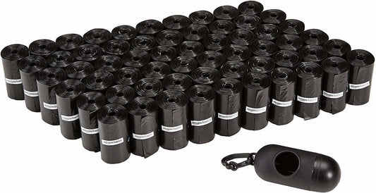 Amazon Basics Dog Poop Bags with Dispenser 300 Count Leakproof Unscented