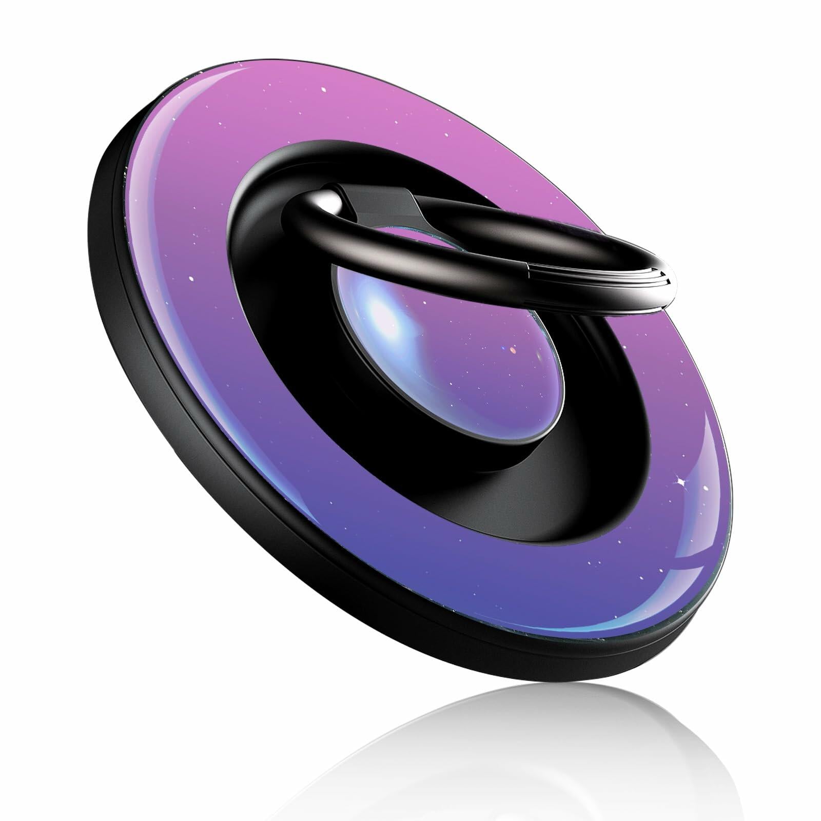 MagSafe Ring Holder Stand 360° Magnetic Grip Purple for iPhone 12-15