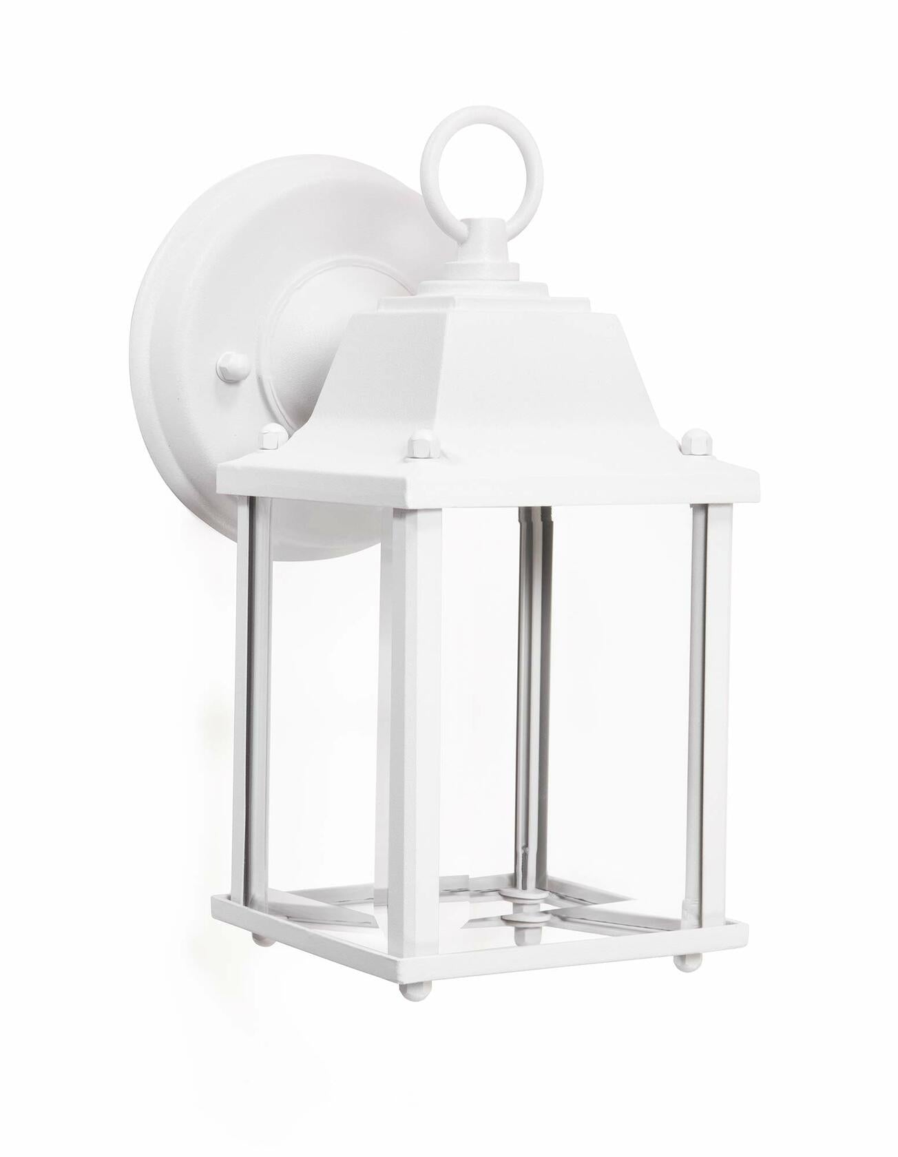 CORAMDEO Outdoor LED Wall Sconce Light White Cast Aluminum 800 Lumens 3K