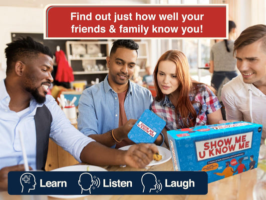 Show Me You Know Me Party Game - Icebreaker for Parties & Team Building