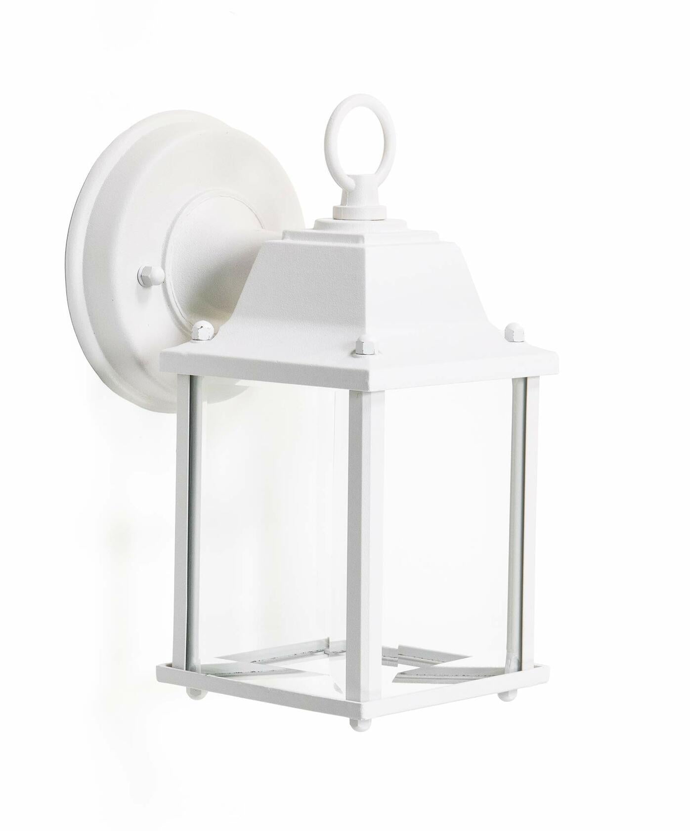 CORAMDEO Outdoor LED Wall Sconce Light White Cast Aluminum 800 Lumens 3K
