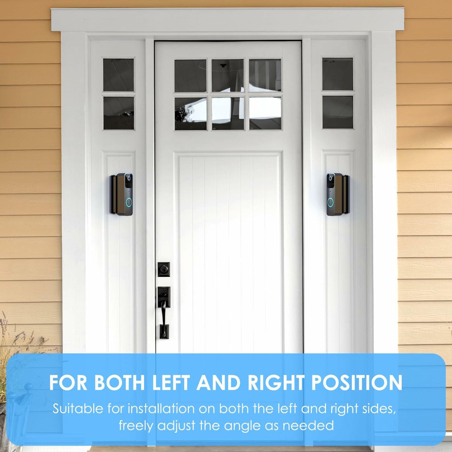 KIMILAR No-Drill Adhesive Mount Compatible with Ring/Blink Video Doorbell