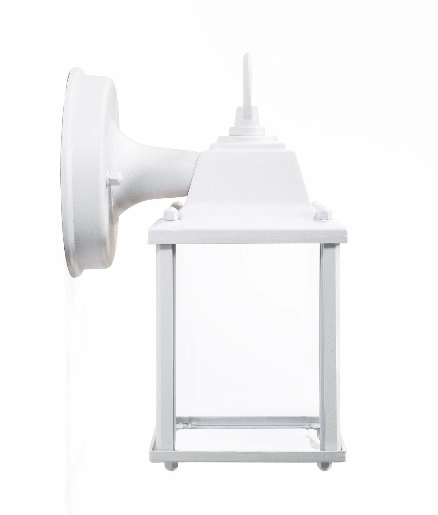 CORAMDEO Outdoor LED Wall Sconce Light White Cast Aluminum 800 Lumens 3K