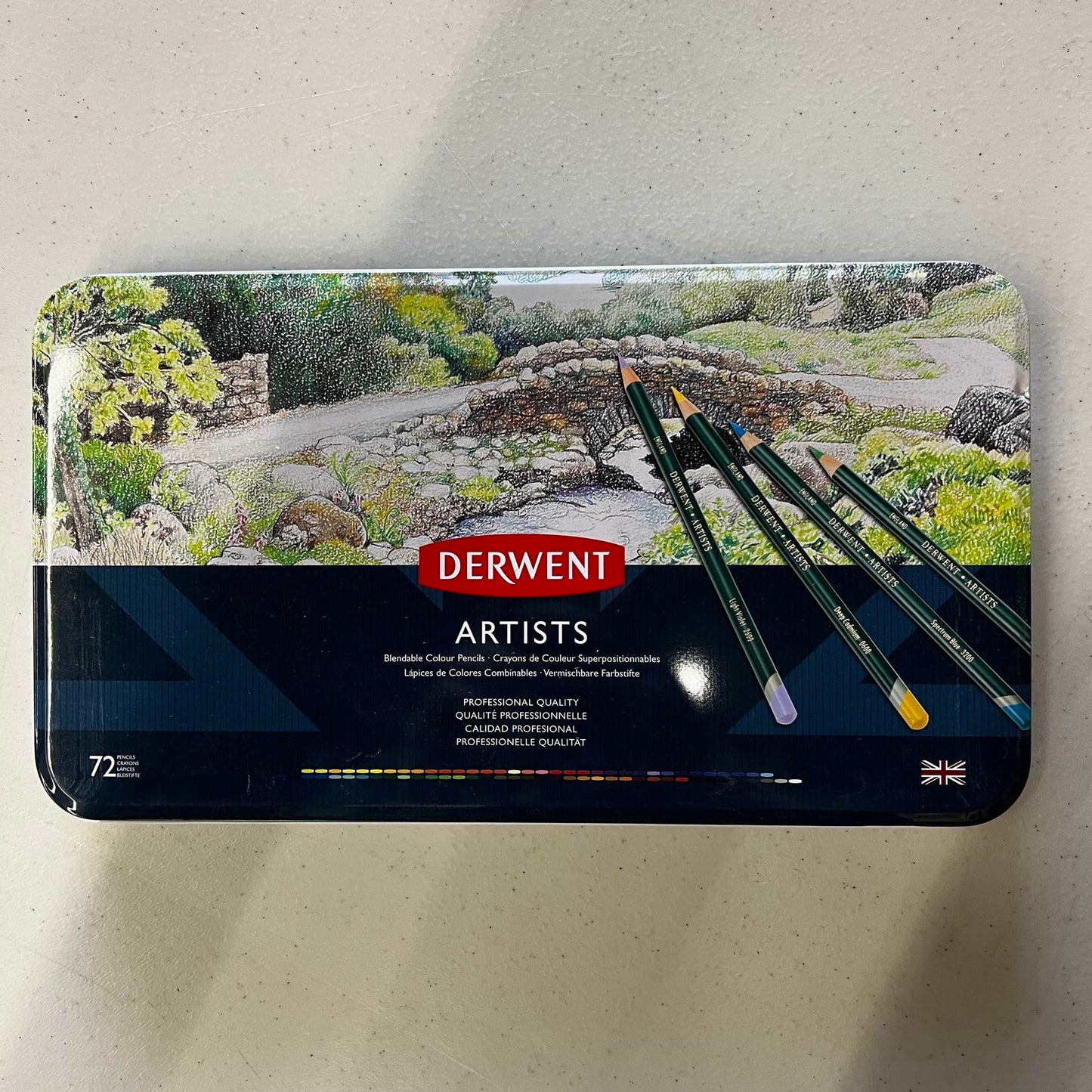Derwent Artist Colored Pencils Set 72 Count - Professional Quality Art Pencils