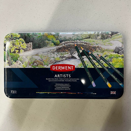 Derwent Artist Colored Pencils Set 72 Count - Professional Quality Art Pencils