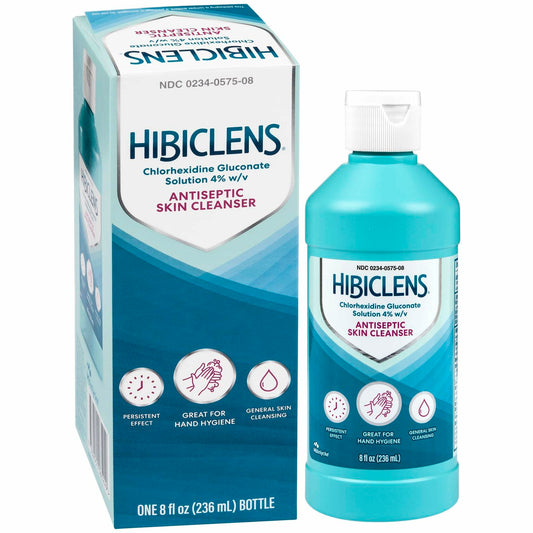 BB05/25 Hibiclens Antimicrobial Skin Cleanser 8oz 4% CHG Antiseptic Handwash